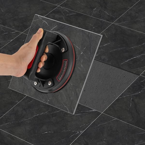 Elektrisk vakuum sugekop, 170 kg belastningskapacitet, ergonomisk håndtag, hurtig ventilationsport