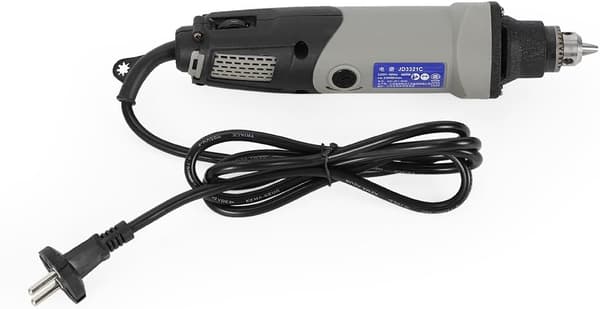 400 W elektrisk sliber, 6 variable hastighedsindstillinger, bred klemrange, kompakt design
