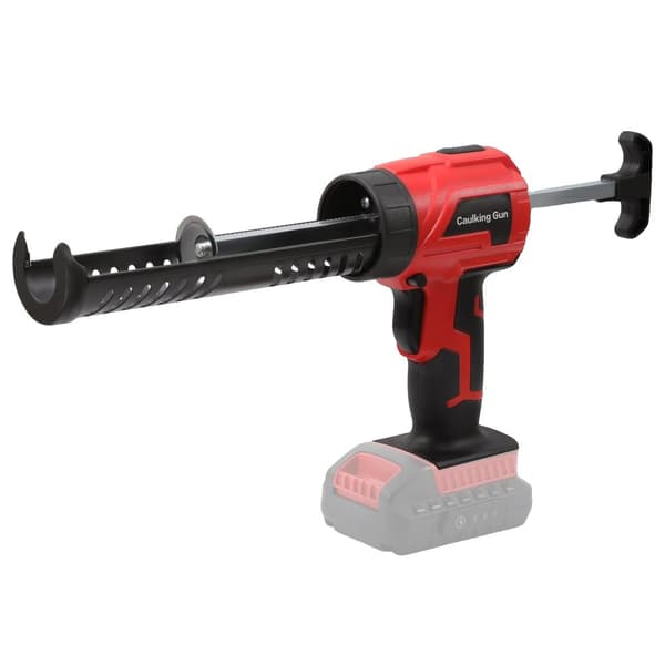 Trådløs elektrisk fugepistol, 10 oz / 300 ml kapacitet, 4-hastigheds justerbar, 20V batteri,Med 1PCS batteri