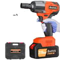 Miniatyrbillede 1 af 2: 21V Lithium Ion Børsteløs Elektrisk Boremaskine, 2-Hastigheds Funktion, Ergonomisk Design,ORANGE
