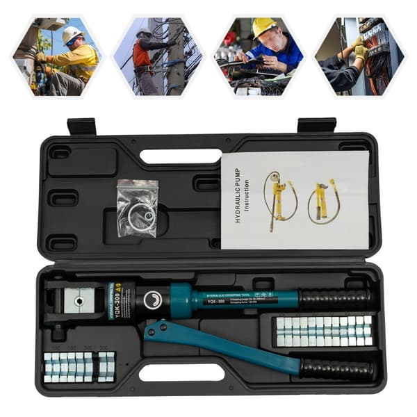 Hydraulisk Wire Crimping Værktøj, Høj Crimping Kraft 120KN, Alsidig Område 16-300mm², Ergonomisk Design