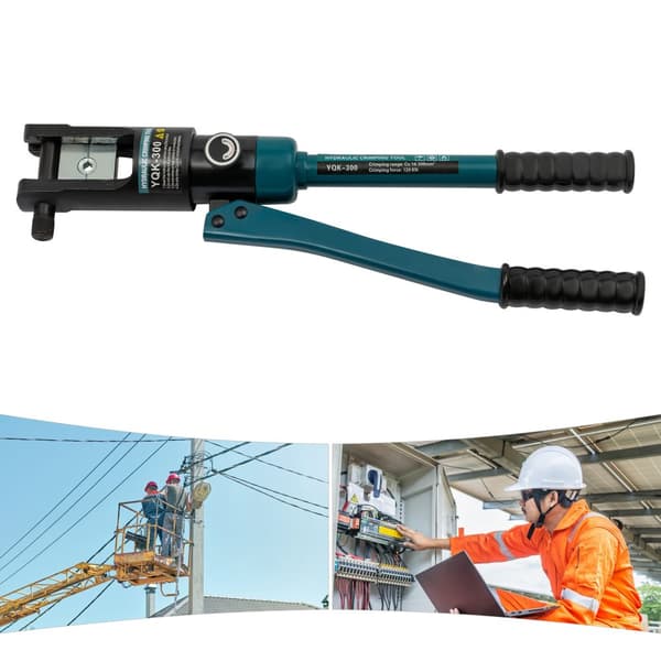 Hydraulisk Wire Crimping Værktøj, Høj Crimping Kraft 120KN, Alsidig Område 16-300mm², Ergonomisk Design
