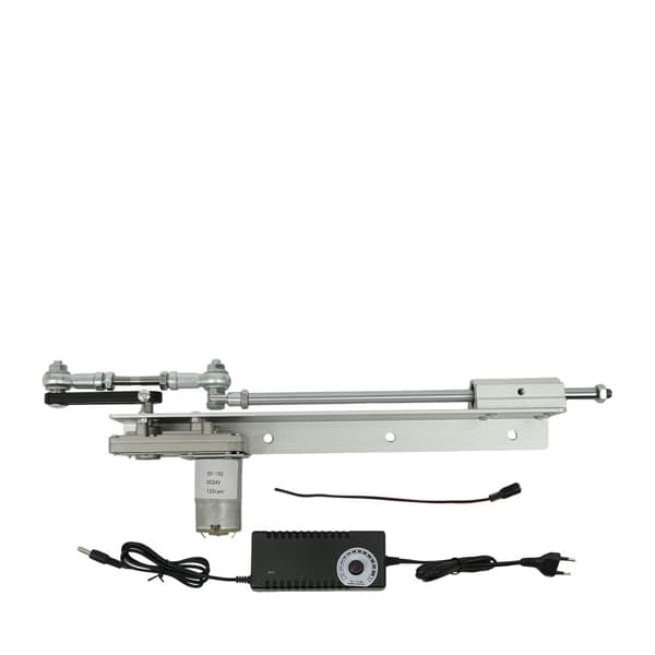 DC 24V Teleskopisk Lineær Aktuator, Justerbar Slaglængde 3-15cm, Hastighed 20-120RPM