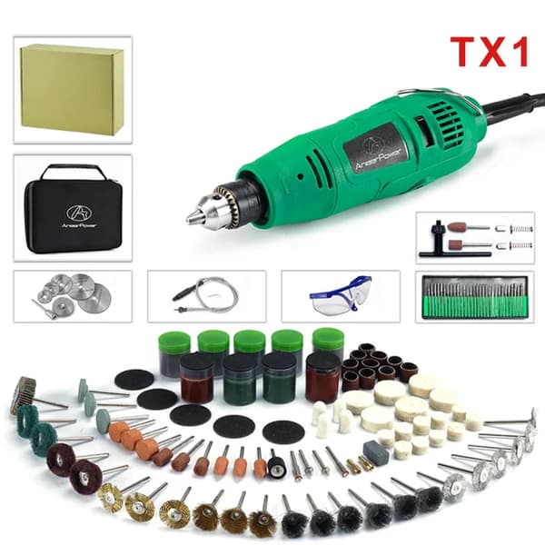 Elektrisk boremaskine, 260W effekt, 5 variable hastigheder, TX1