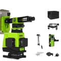 Miniatyrbillede 1 af 2: Grøn Linje Laser Niveau, 16 linjer, Fjernbetjening, IE16-DC12G-H15