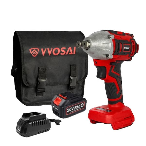 Elektrisk skiftnyckel, trådlös, borstlös teknologi, 20V WS-L8-B1