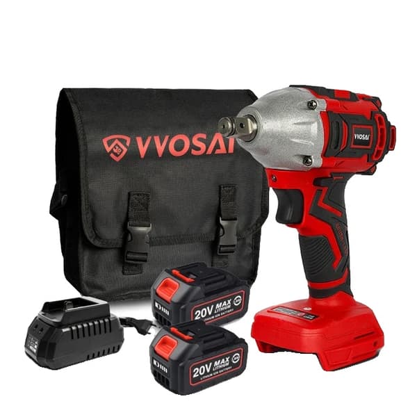 Elektrisk skiftnyckel, trådlös, borstlös teknologi, 20V WS-L8-B2