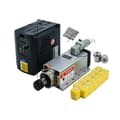 Miniatyrbillede 1 af 2: Spindelmotor, firkantet ER20 design, luftkølingsteknologi, 220V, Aviation YL620