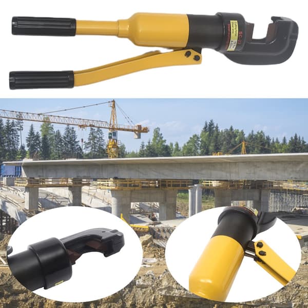 Hydraulisk Armeringsjernsklipper, 8 Ton Skærekraft, Kompakt Design, Nem at Bruge