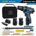 Miniatyrbillede 2 af 2: Trådløs skruetrækker, 3 funktioner, lithium batteri, BK16VBZD2