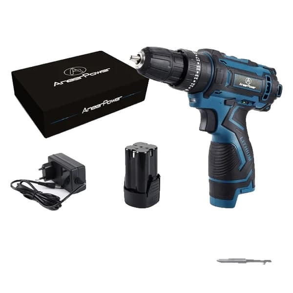 Trådløs skruetrækker, 3 funktioner, lithium batteri, BK16VZH1