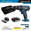 Miniatyrbillede 2 af 2: Trådløs skruetrækker, 3 funktioner, lithium batteri, BK21VZH1