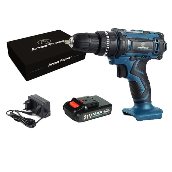 Trådløs skruetrækker, 3 funktioner, lithium batteri, BK21VZH1