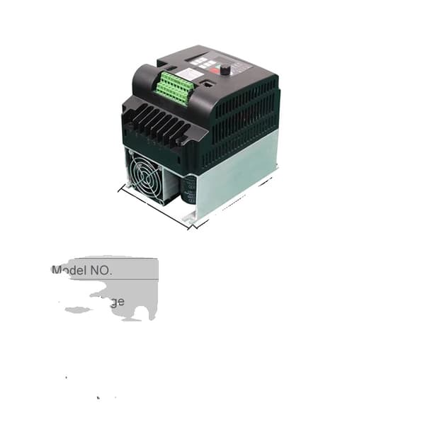 Frekvensomformer, Enkeltfaset Indgang, V/F Motorstyring, 220V 4kw 5HP, Enkeltfase 220V, 1-faset 220V motor