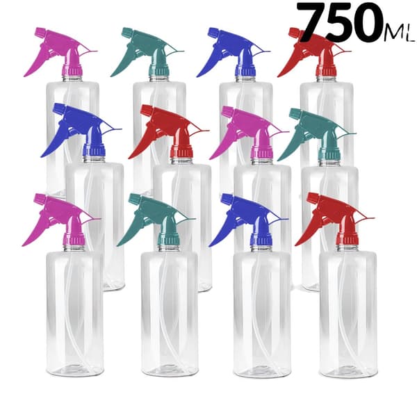 Sprøjteflaske, XL kapacitet, Sikkerhedslås, 12 flasker 750ML ++++ billigt