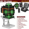 Miniatyrbillede 2 af 2: Grønt Lys Laser Niveau, Selvnivellerende, Lithium Batteri, 4D 16 linje TYPE H