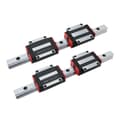 Miniatyrbillede 1 af 2: Lineær Førings Skinne, 15mm Bredde, CNC Fræsemaskine Router, HGW15CC, 700mm