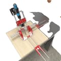 Miniatyrbild 1 av 4: Träbearbetning Multi-Vinkel Borrguide, Justerbar Höjd, Hållbar Aluminiumlegering