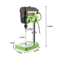Miniatyrbillede 2 af 4: Allsome Boremaskine, 650W Kraft, 4600RPM Hastighed
