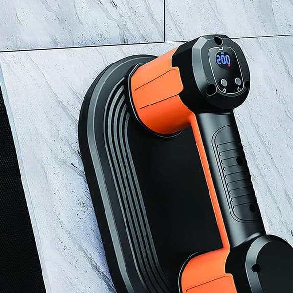 Elektrisk sugkopp, 180KG sugkraft, 1500mAh batteri