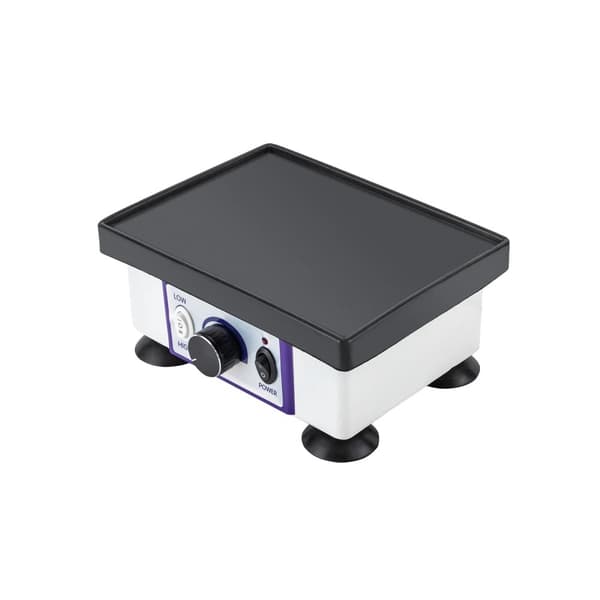 Kvadratisk tandlægevibrator, 120W effekt, 4,41 lbs kapacitet, kompakt design,sort