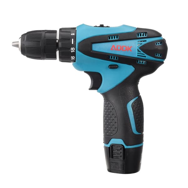 Batteridrevet boremaskine sæt, 12 V, mini design, LED lys,EU