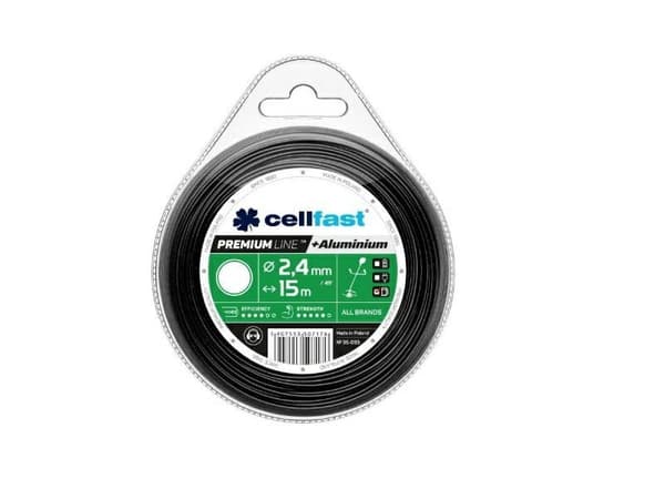 CELLFAST PREMIUM SKÄRLINA 2,4*15 m CA. BLISTERFÖRPACKNING