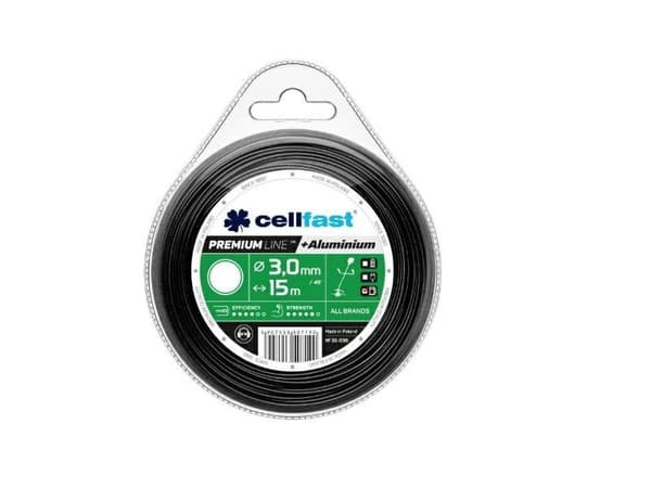 CELLFAST PREMIUM SKÄRLINA 3,0*15 m CA. BLISTERFÖRPACKNING