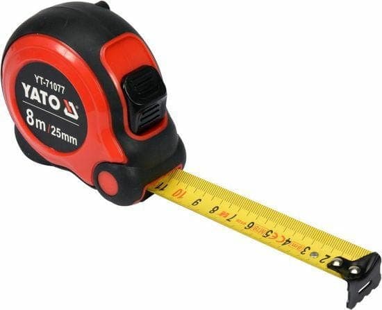 YATO RULLMÅTT 8m x 25mm