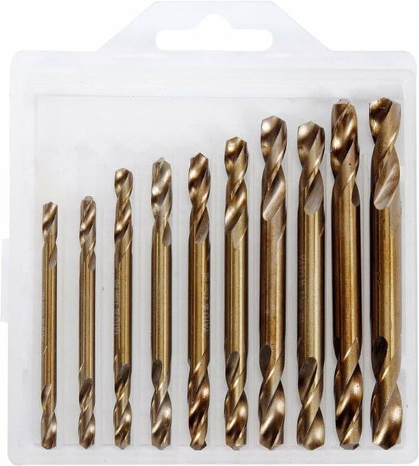 YATO DUBBELSIDIGA METALLBORRAR 3-6mm 10 st.