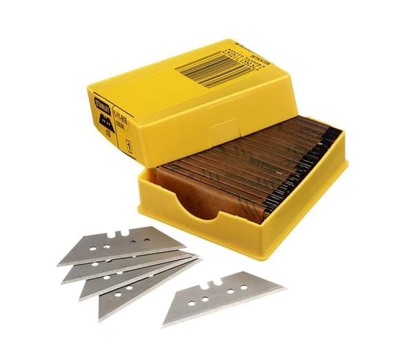 STANLEY TRAPEZKNIVER 62 MM MED HULLER 1992 / 100 STK.