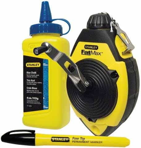STANLEY FatMax® Kritlina + Krita + Markör