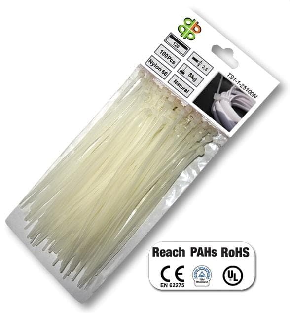 VITT PLASTBAND 2,5 x 150 mm 100 st.