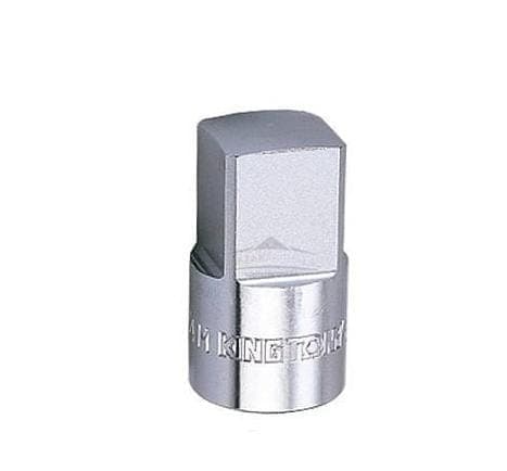 KING TONY 1/2" SKRUETRÆKKERTOPPEN FIRKANTET 12,7 mm x 35 mm TIL OLIEPROPPEN