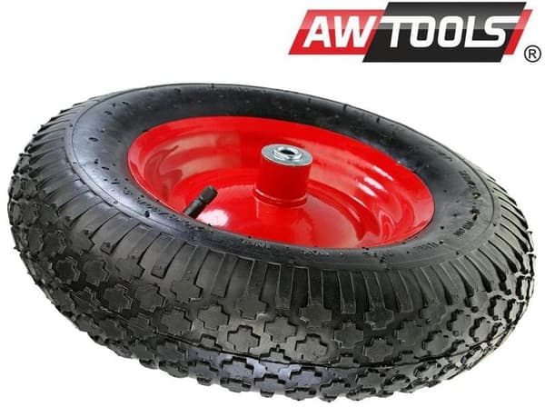 AWTOOLS PNEUMATISK HJULSTANG 400 METALFÆLG, LEJE+AKSEL, 2 LAG, 2 ATM