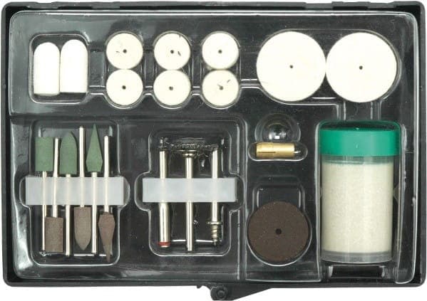 VOREL HIOMAKIVIÄ 22 OSAA LISÄVARUSTE MONIHIONTAKONEILLE, VARSI 3,2 mm 25412
