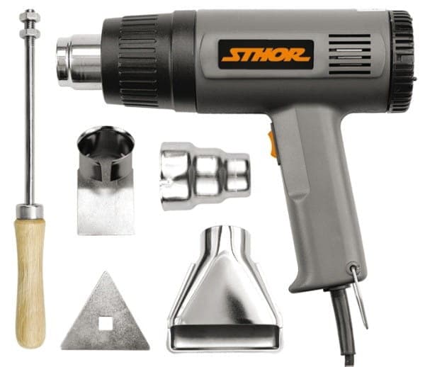 STHOR VARMEPISTOL 1500W MED TILBEHØR 79328