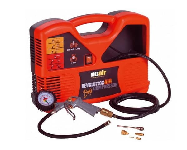 NU-AIR OLIEFRI KOMPRESSORBOKS 8BAR 1100W