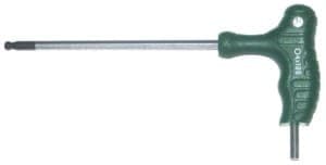 JONNESWAY 3 mm L-axelnyckel med handtag, kula H10MB3100