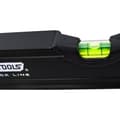 Miniatyrbillede 3 af 6: AWTOOLS SORT 150CM MAGNETISK VATTENMÅL MED HOLDERE