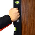 Miniatyrbillede 5 af 6: AWTOOLS SORT 150CM MAGNETISK VATTENMÅL MED HOLDERE