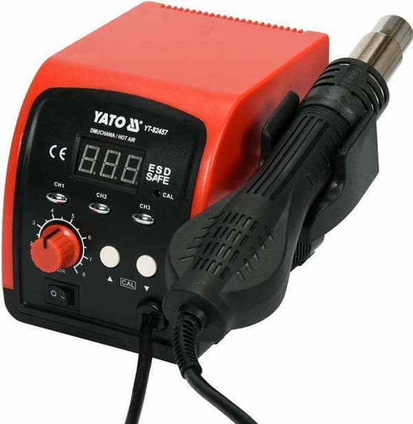 YATO VARMLUFTLODDESTATION EFFEKT 750W