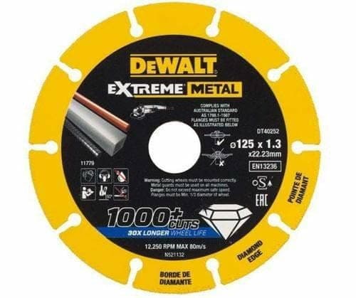 DEWALT METAL 125 DIAMANTSKIVE