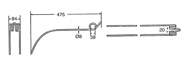 Rakfingret passar PZ VGPZ304KR