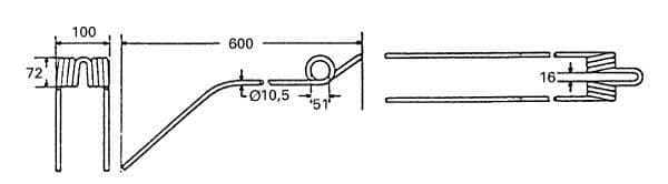 Rivetand passer til Kuhn K8011670KR
