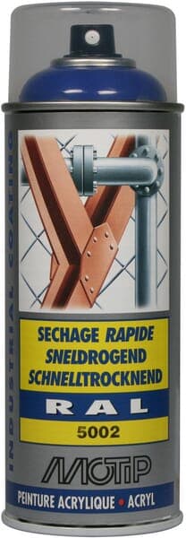 Akrylsprayfärg, RAL 5002 blå 400 ml 07006