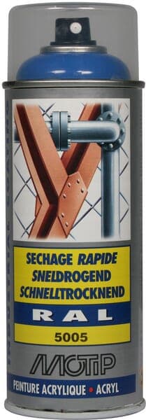 Akrylsprayfärg, RAL 5005 signalblå 400 ml 07134
