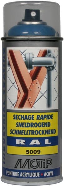 Akrylsprayfärg, RAL 5009 blå 400 ml 07135