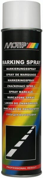 Märkningssprayfärg, vit 600 ml 000030PLMOT