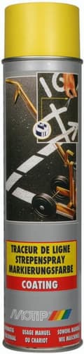 Miniatyrbild 1 av 3: Markeringsspray för barnvagnar, gul 600 ml 000223